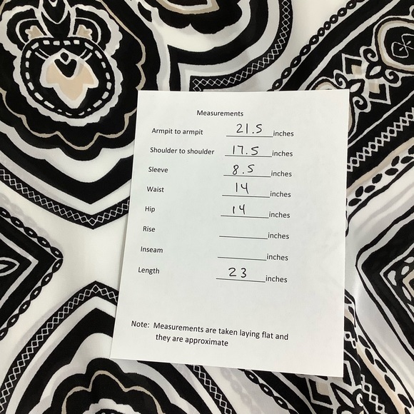 WHBM elastic waist band batwings cold shoulders blouse size small - Picture 8 of 8